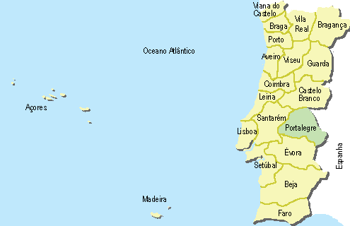 Portalegre - Localização