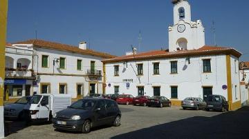 Praça Principal de Barrancos - Visitar Portugal