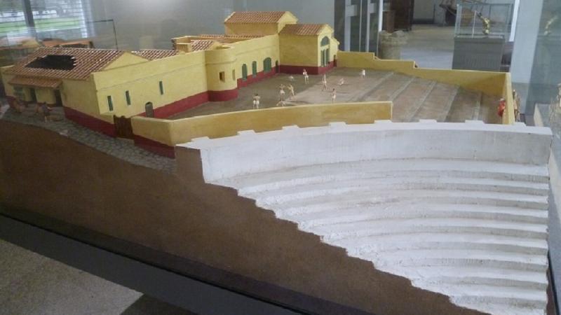 Maquete do Anfiteatro