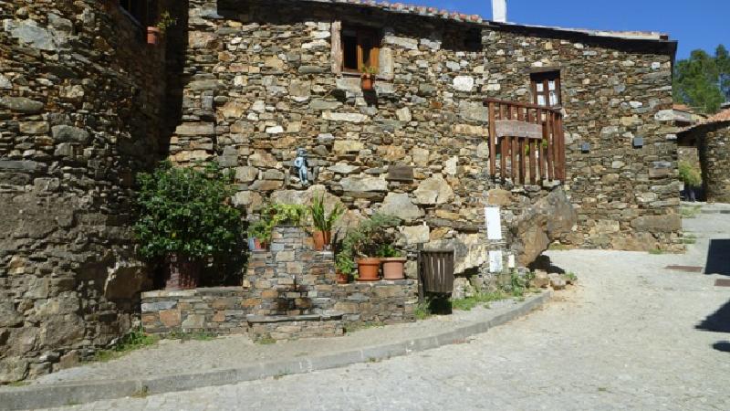 As casas da aldeia