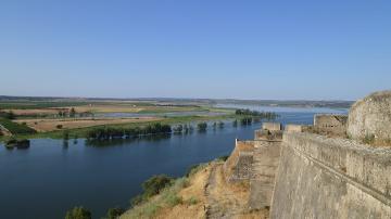 Vista do Rio Guadiana - Visitar Portugal