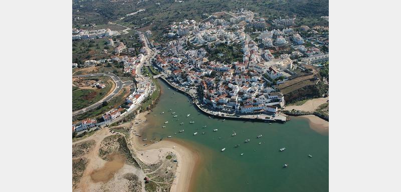 Vista aérea de Ferragudo