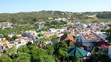 Silves vista do castelo