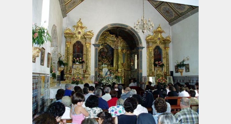 Interior da Igreja Matriz de Corgas