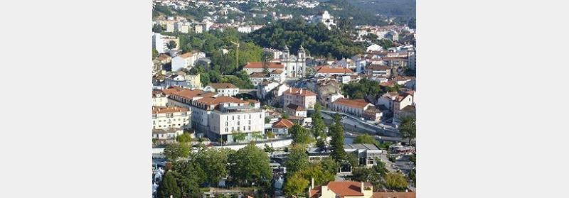 Leiria vista do castelo