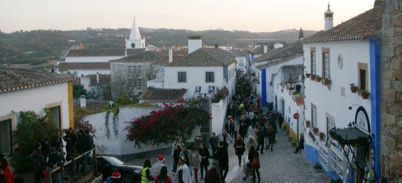 Vista geral de Óbidos