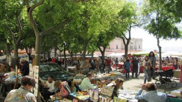 Campo de Santa Clara - Feira da Ladra - Visitar Portugal