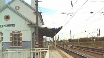 Estação da CP de Coruche - Visitar Portugal