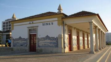 Estação Ferroviária da CP de Sines - Visitar Portugal