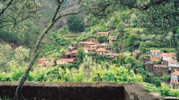 Vista da escola de Fujaco